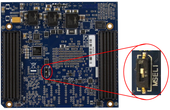 MSEL Switch Setting
