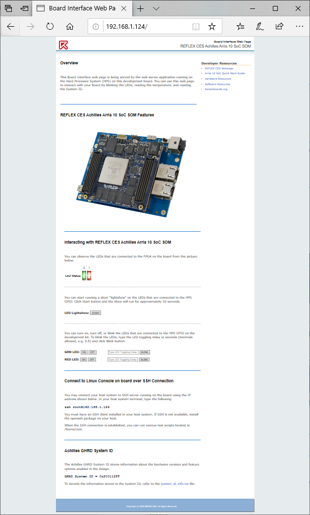 Achilles Webserver